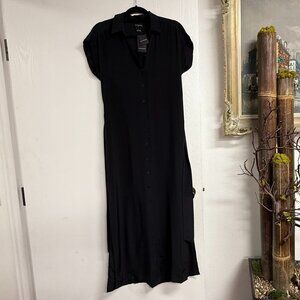 Club Monaco Women's Black Silk Dress Size 4